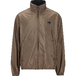Prada Coats Brown/black