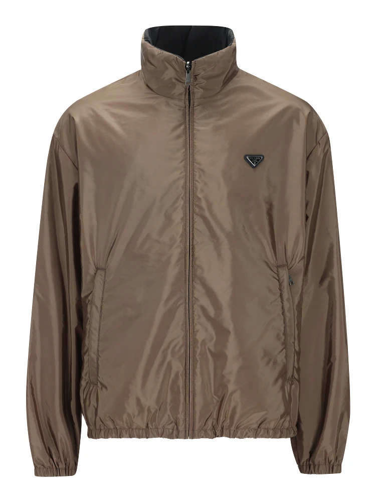 Prada Coats Brown/black