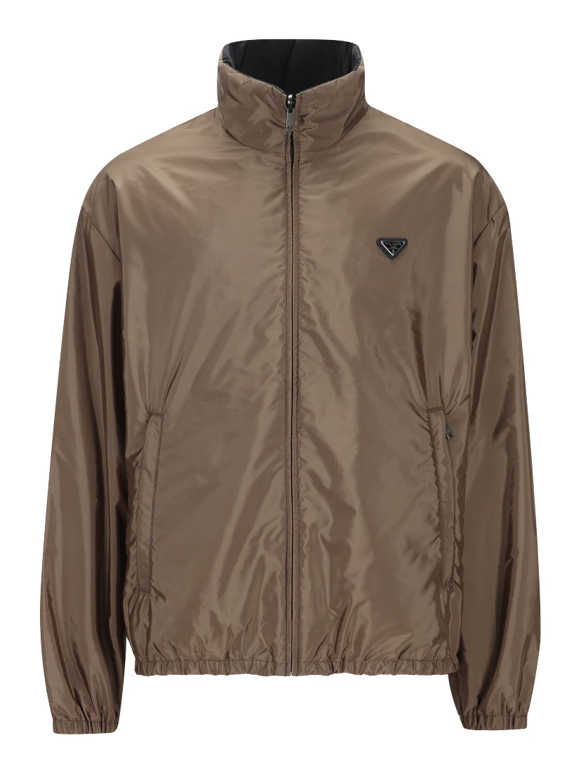 Prada Coats Brown/black