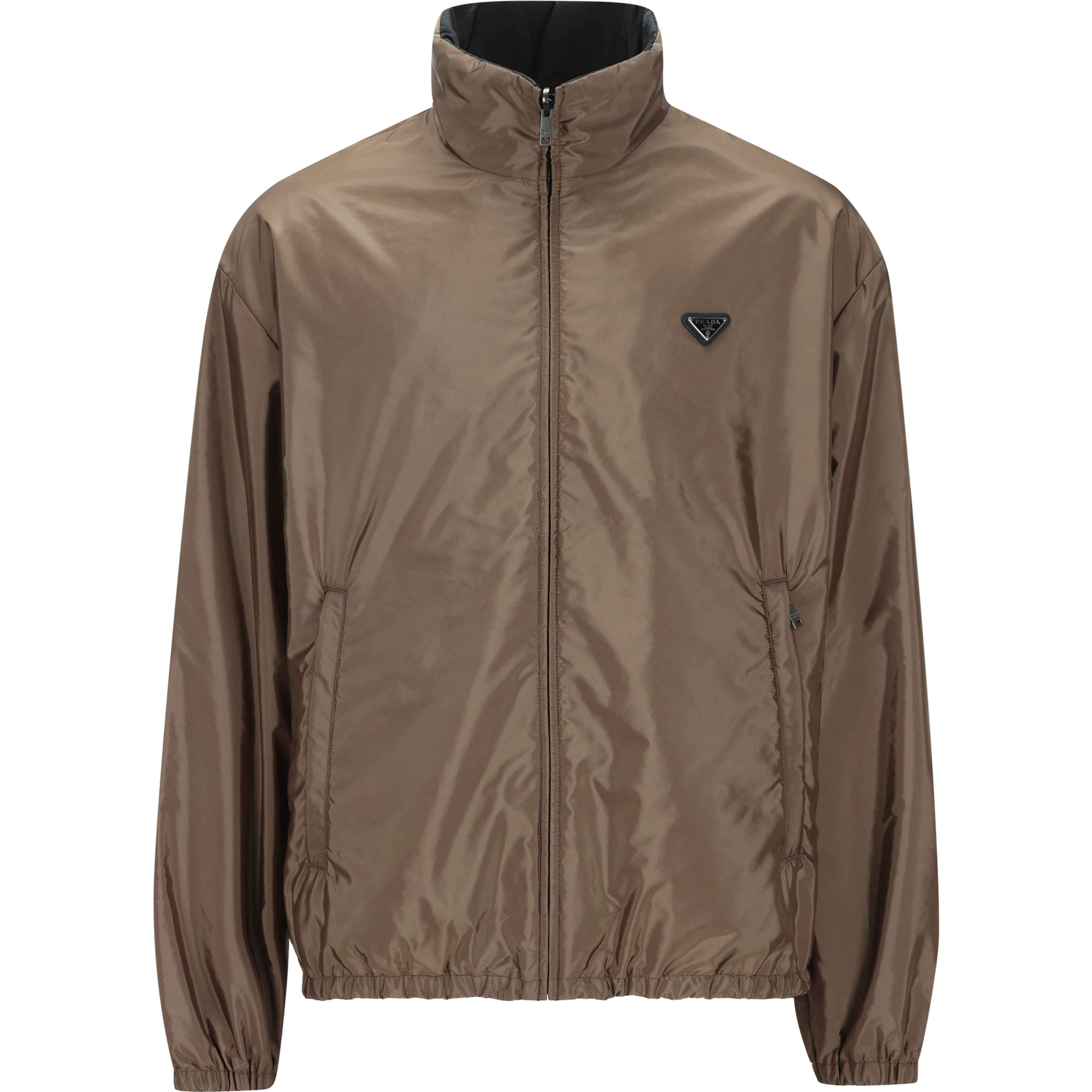 Prada Coats Brown/black