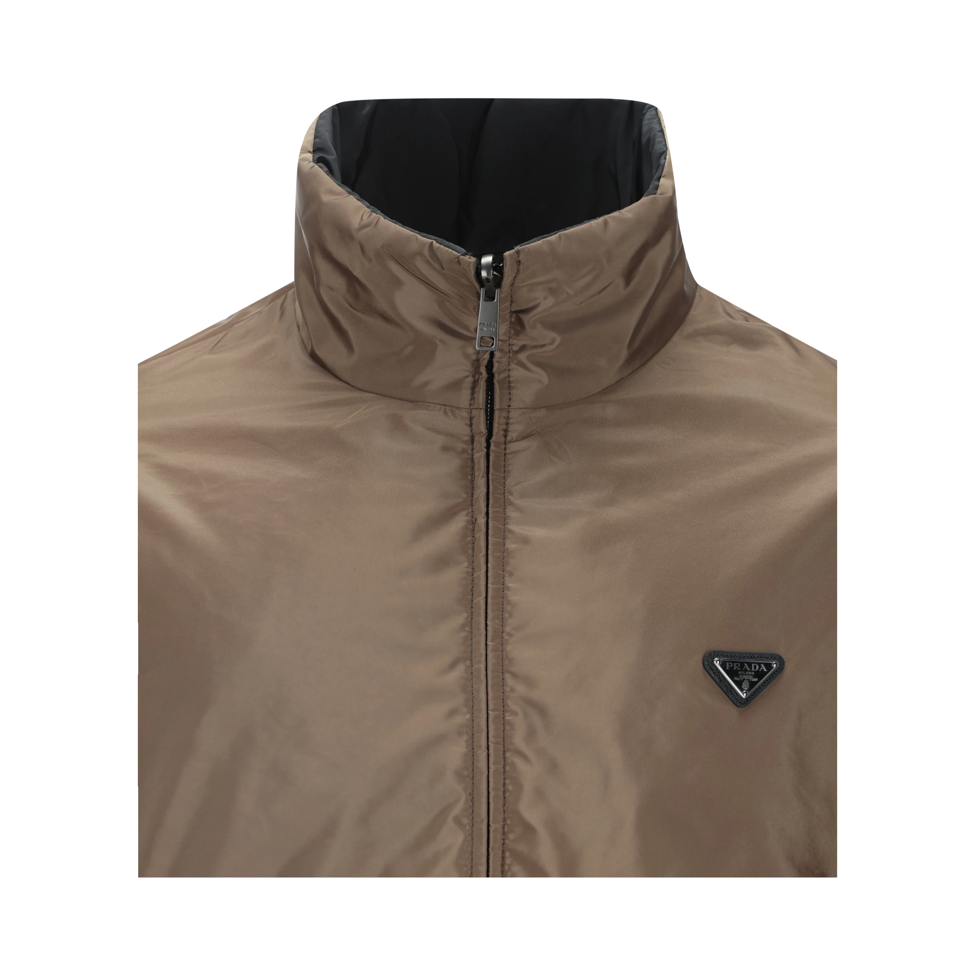 Prada Coats Brown/black