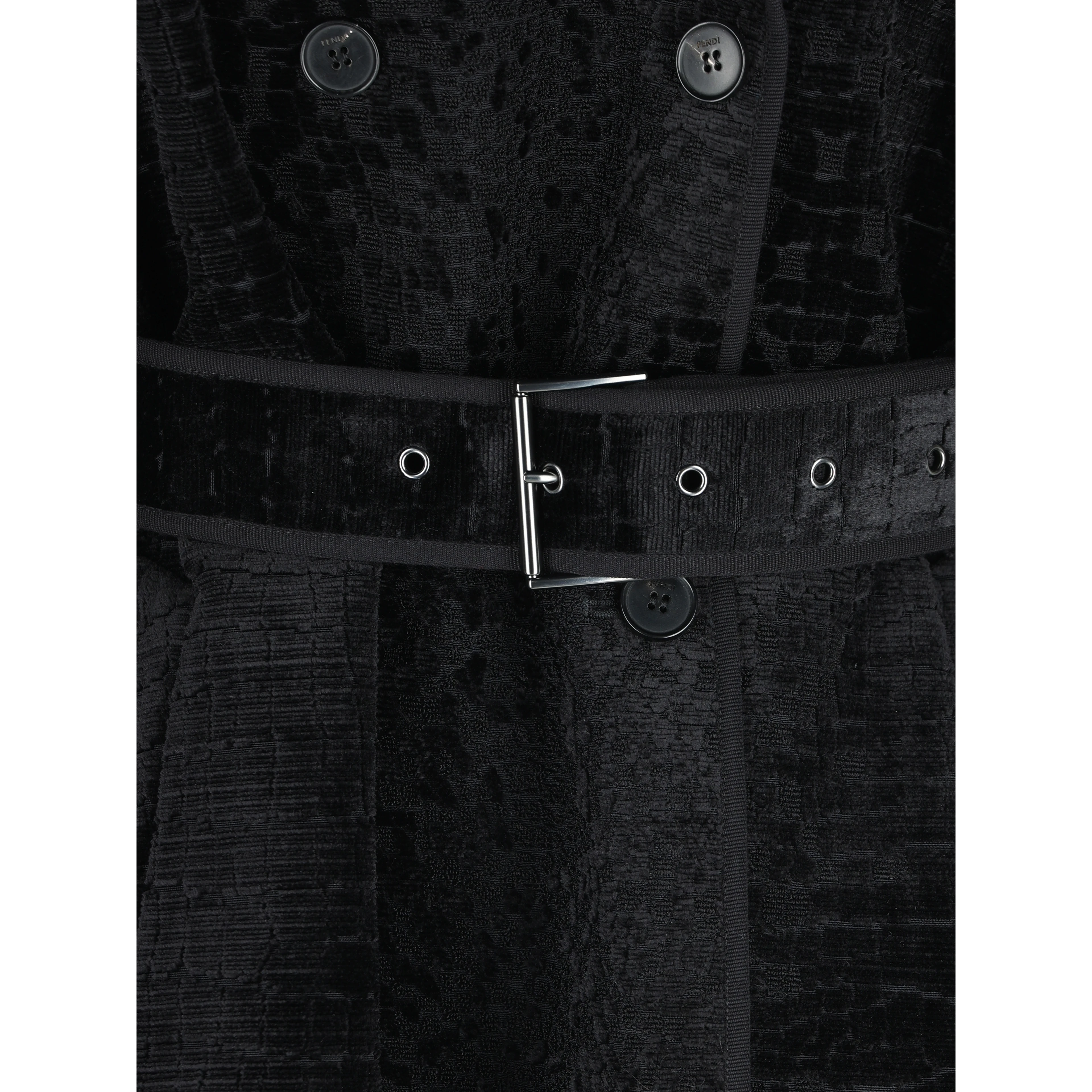 Fendi Coats Black