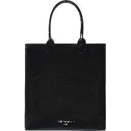 LEONIE COATED CANVAS TOTE