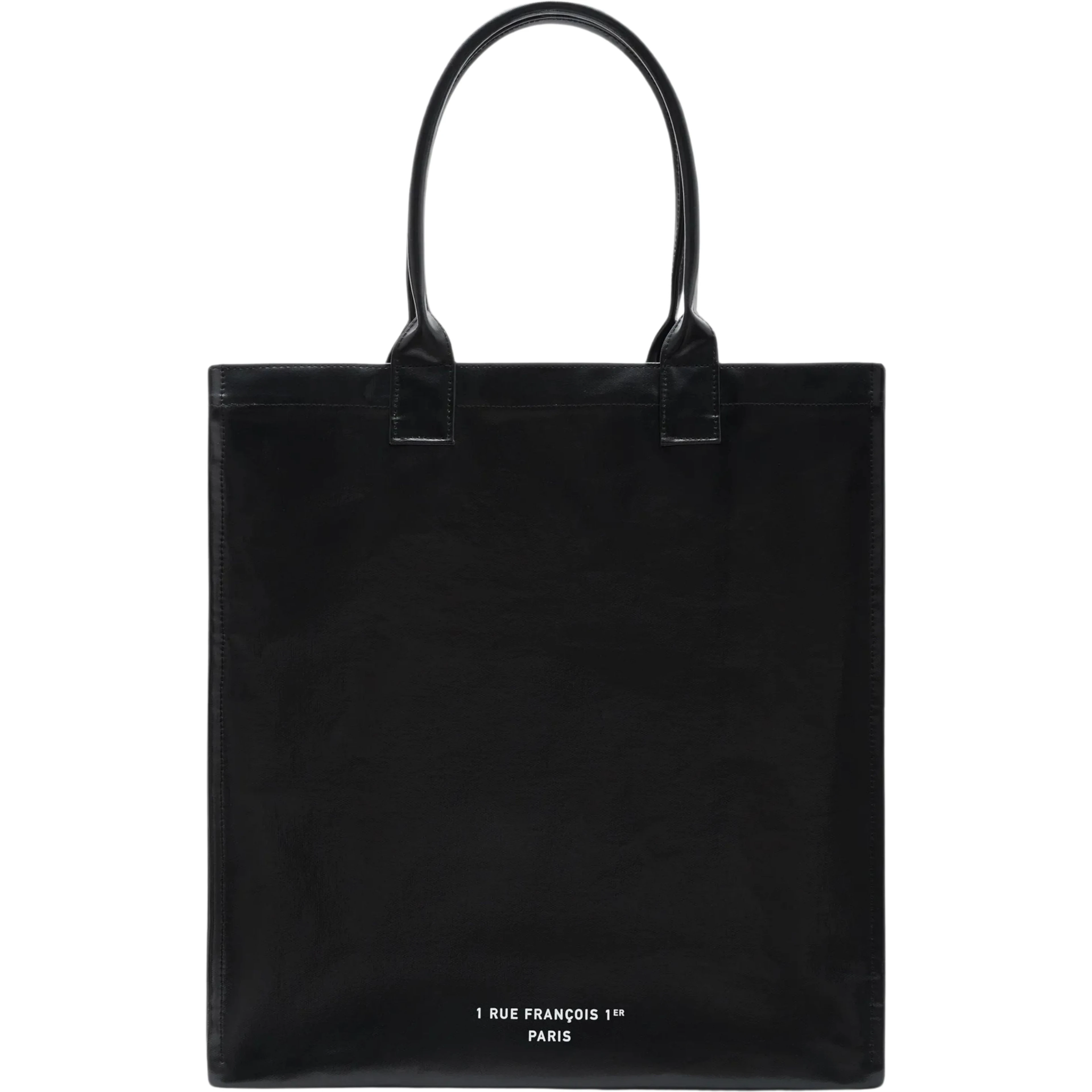 LEONIE COATED CANVAS TOTE