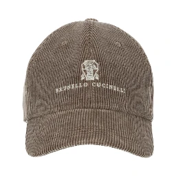 CAPPELLO DA BASEBALL IN VELLUTO A COSTE