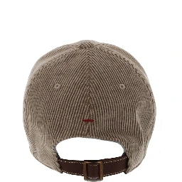 CAPPELLO DA BASEBALL IN VELLUTO A COSTE