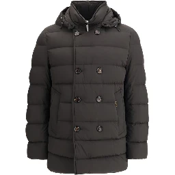 Black Polyamide Coat
