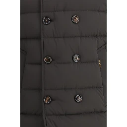 Black Polyamide Coat