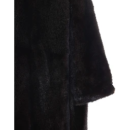 Yves Salomon Coats Black