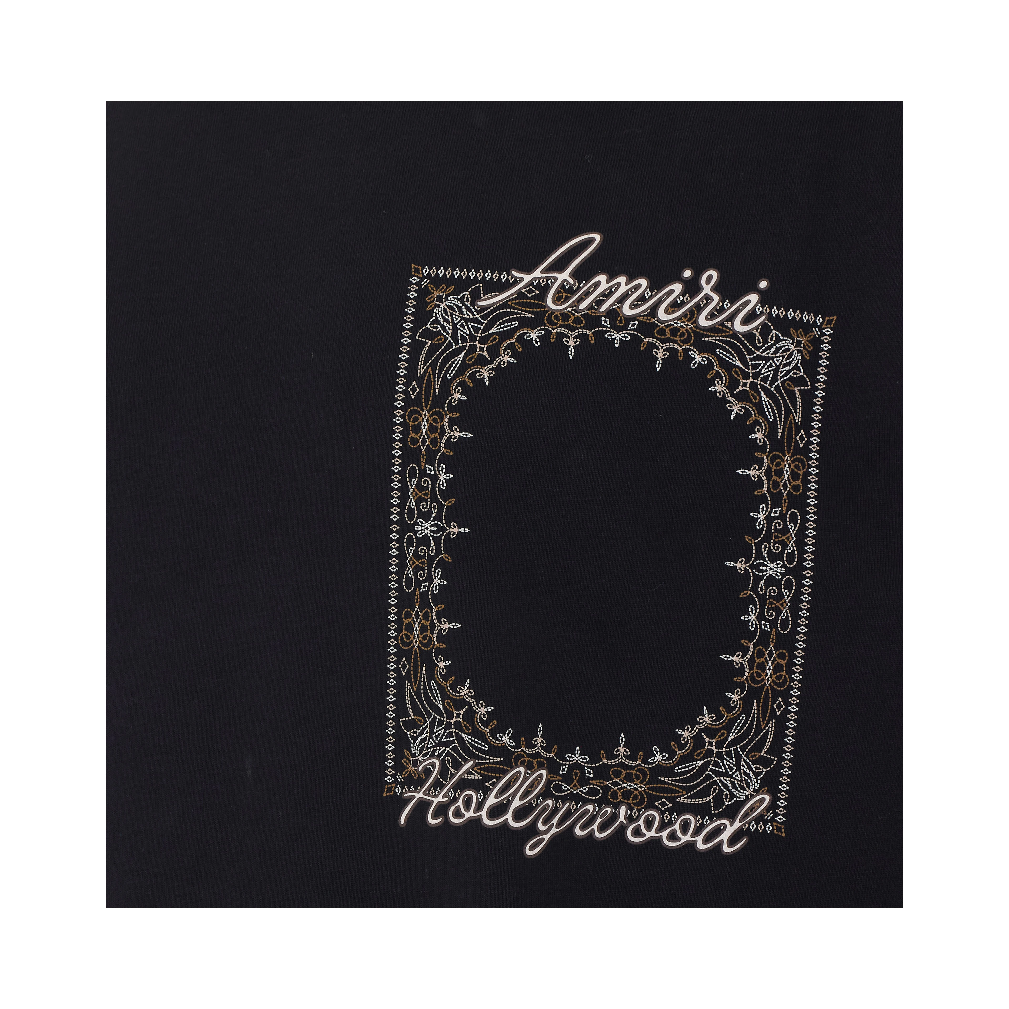 Amiri  T-shirts and Polos Black