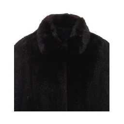 Yves Salomon Coats Black