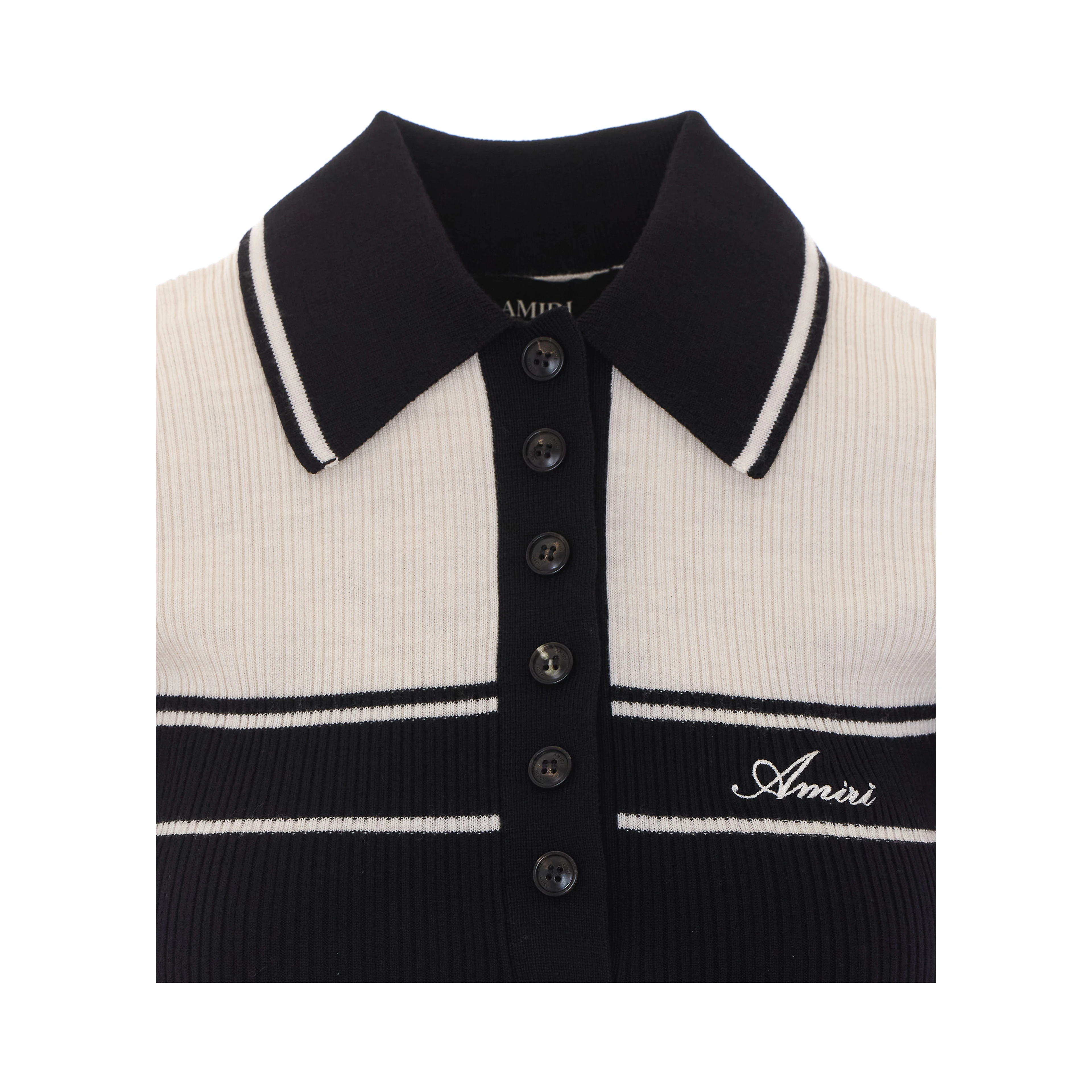 Amiri  T-shirts and Polos Black