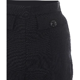 ELISABETTA FRANCHI Trousers Black