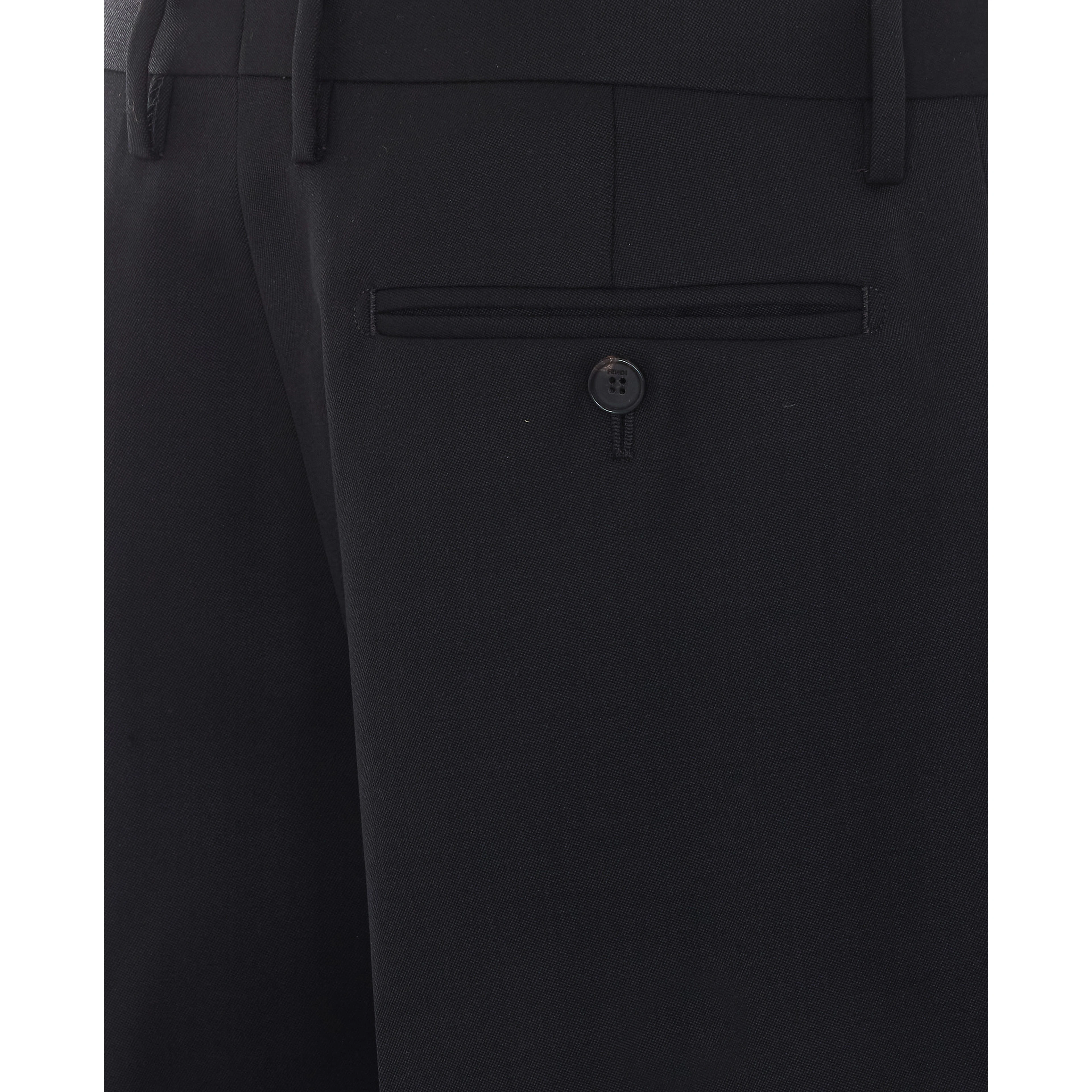 Fendi Trousers Black