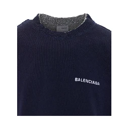 Balenciaga T-shirts and Polos Blue