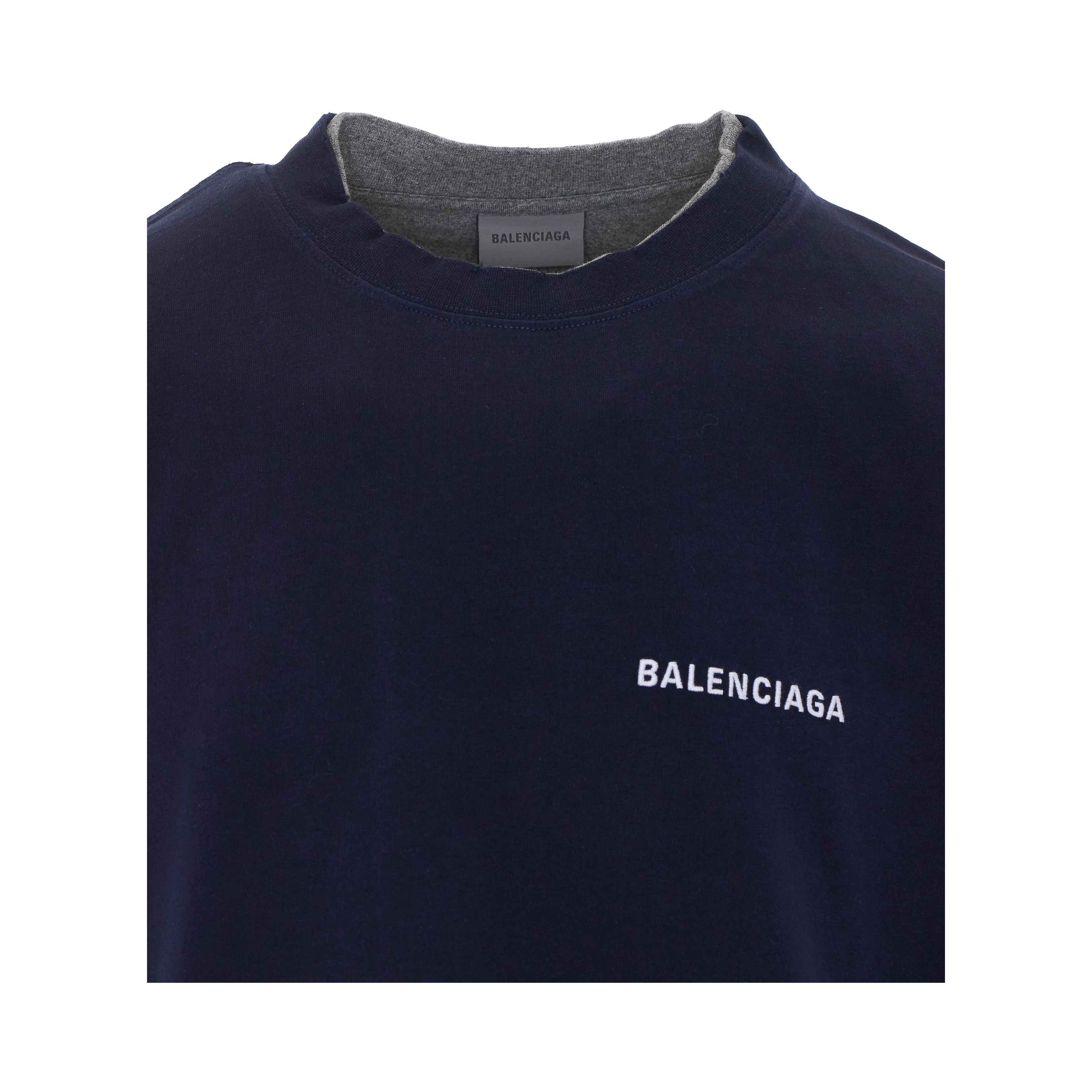 Balenciaga T-shirts and Polos Blue