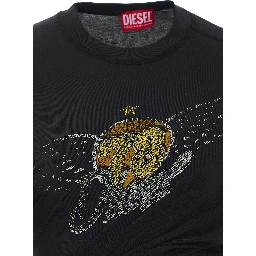 Diesel T-shirts and Polos Black