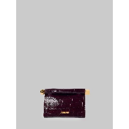 Dark burgundy Rond Carré bag