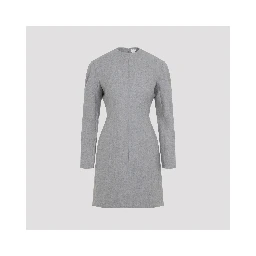 COMPACT WOOL MINI DRESS