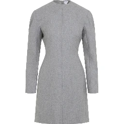 COMPACT WOOL MINI DRESS