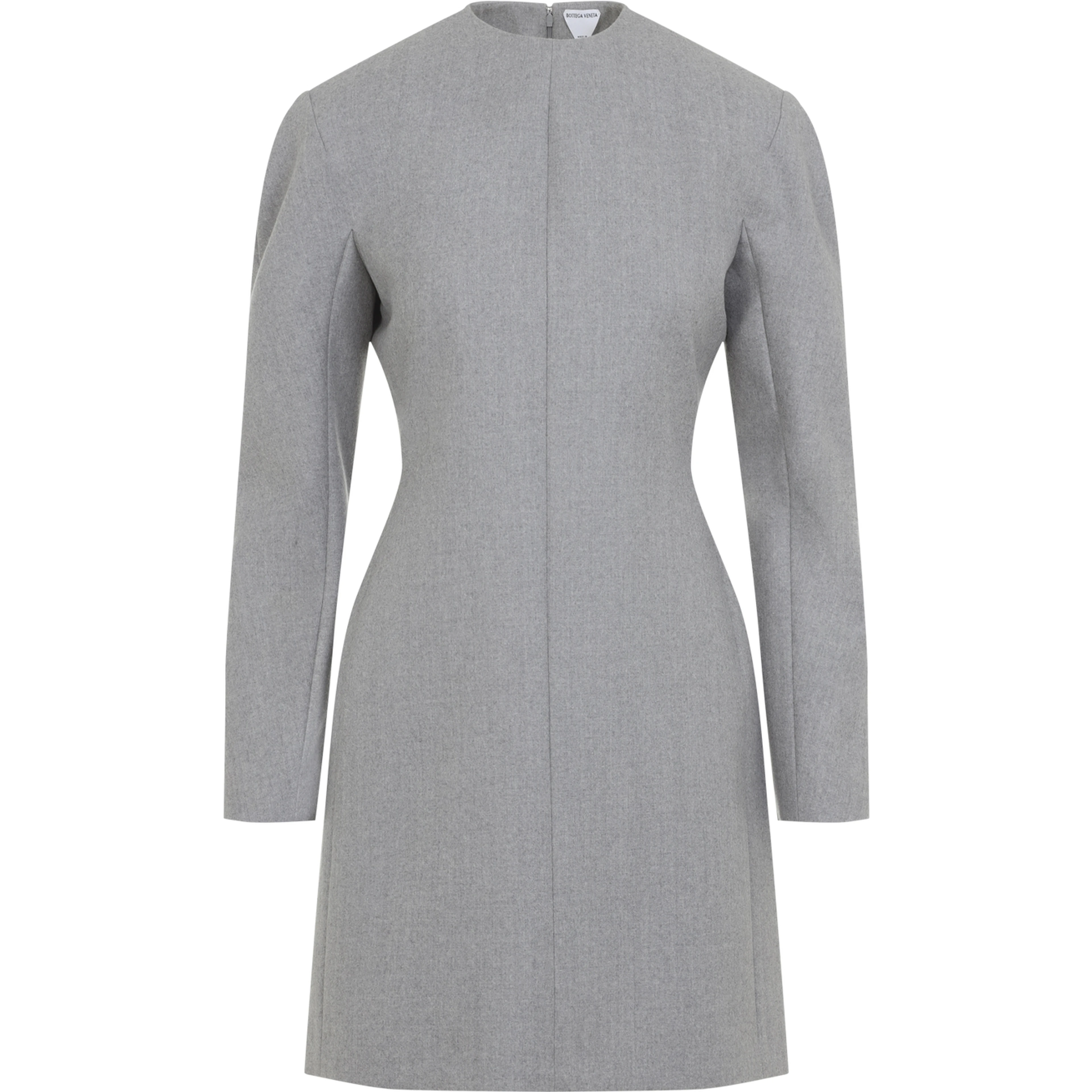 COMPACT WOOL MINI DRESS