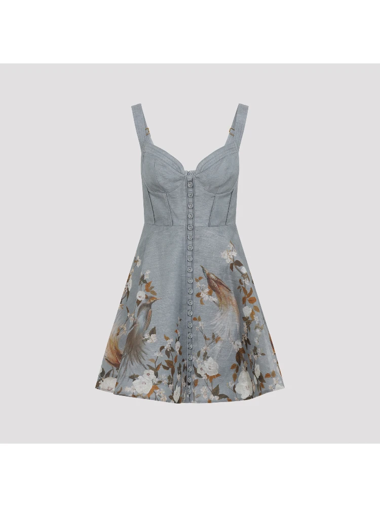 MOMENTUM CORDED MINI DRESS
