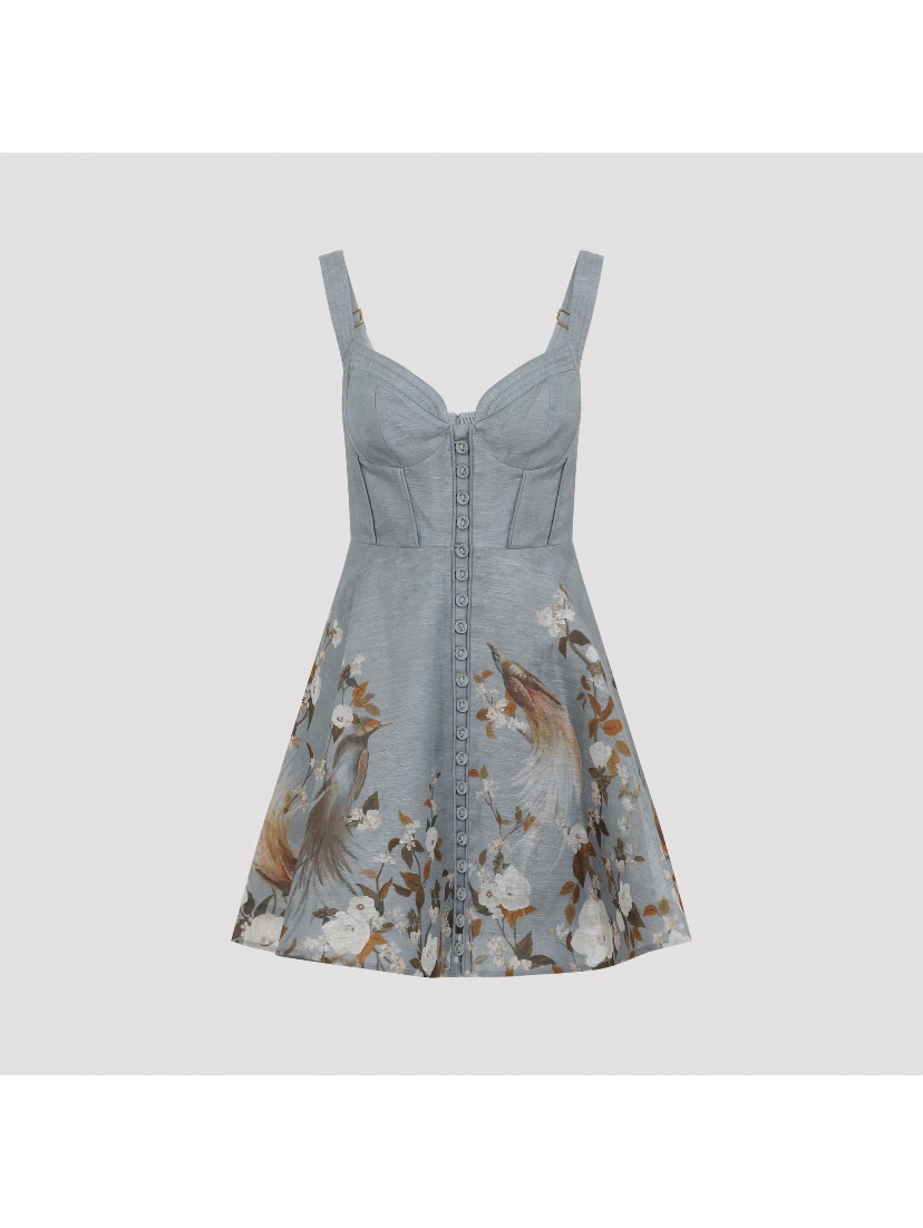 MOMENTUM CORDED MINI DRESS