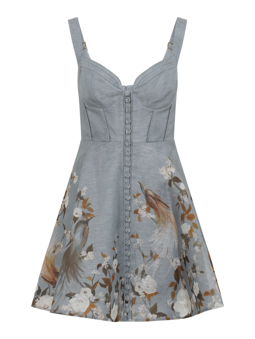 MOMENTUM CORDED MINI DRESS