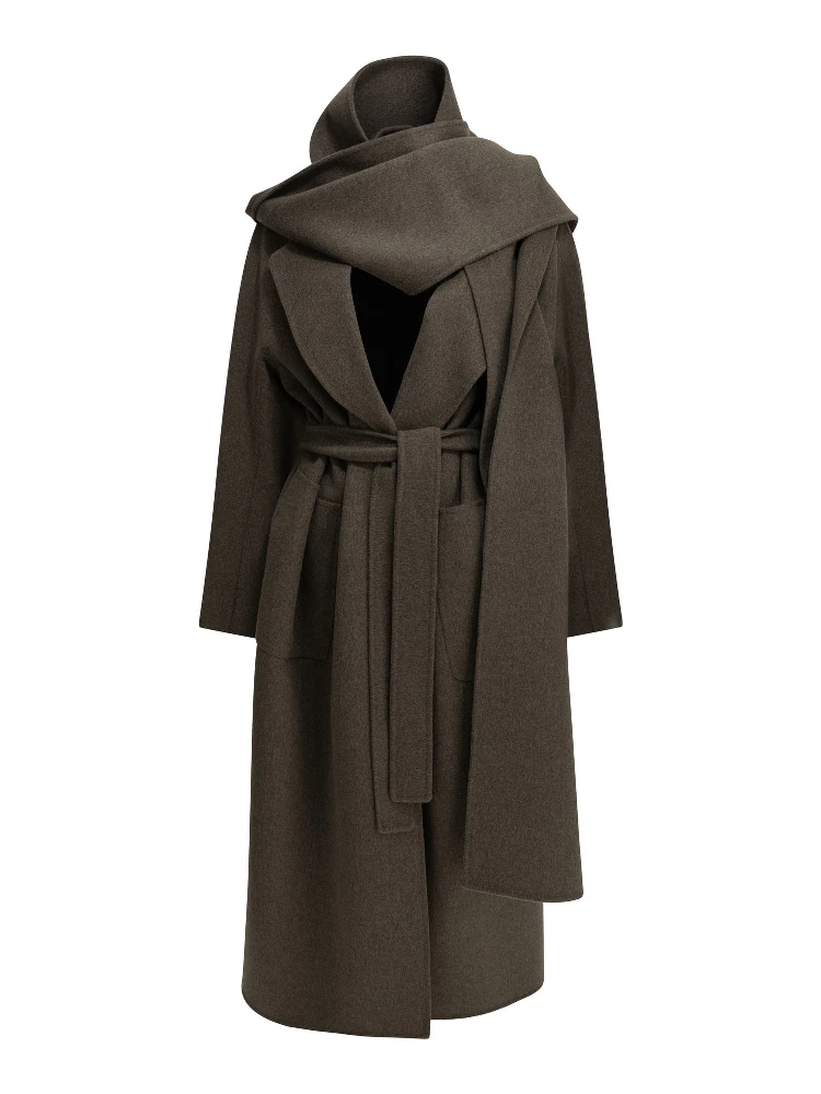 Long wool coat