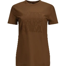 Crewneck T-shirt with logo