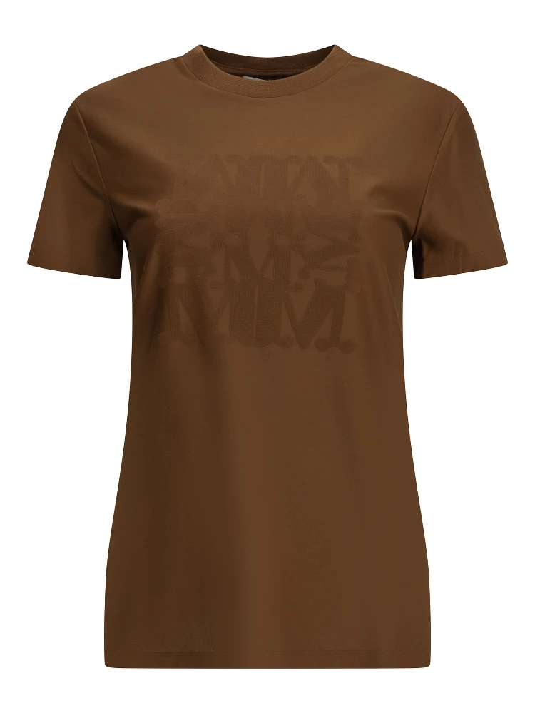 Crewneck T-shirt with logo