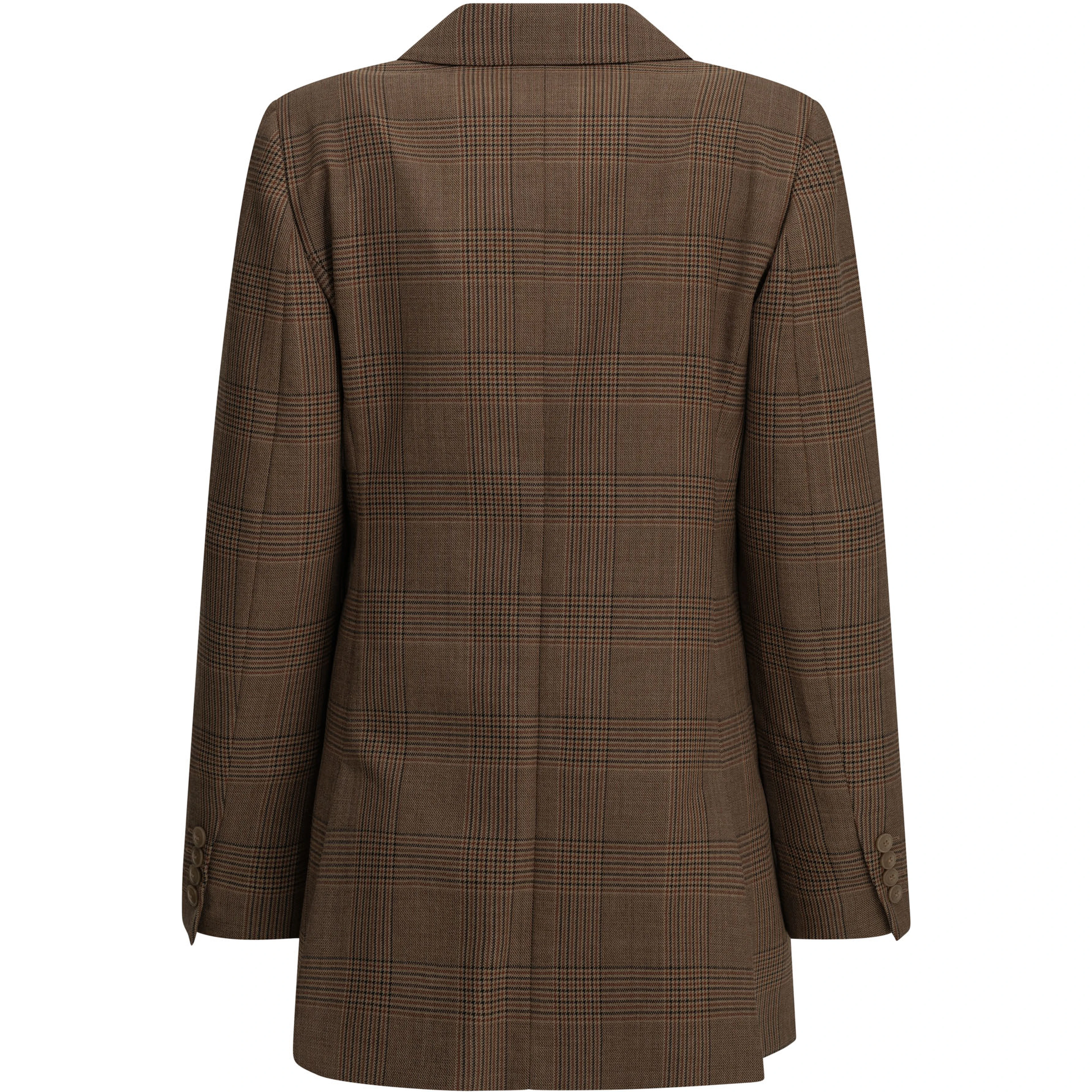 Double-breasted wool blazer