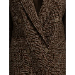 Double-breasted wool blazer