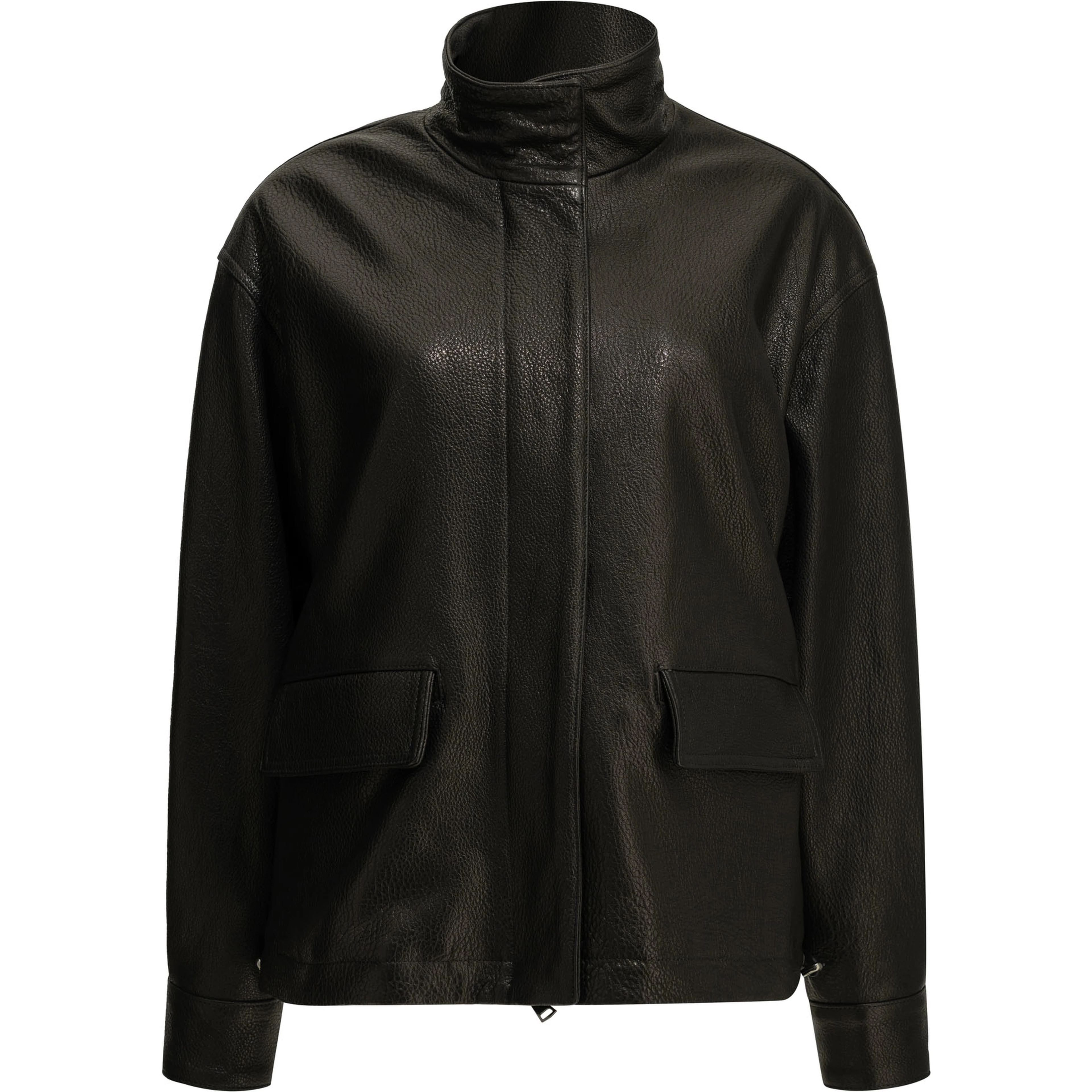 Nappa leather jacket