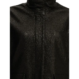 Nappa leather jacket