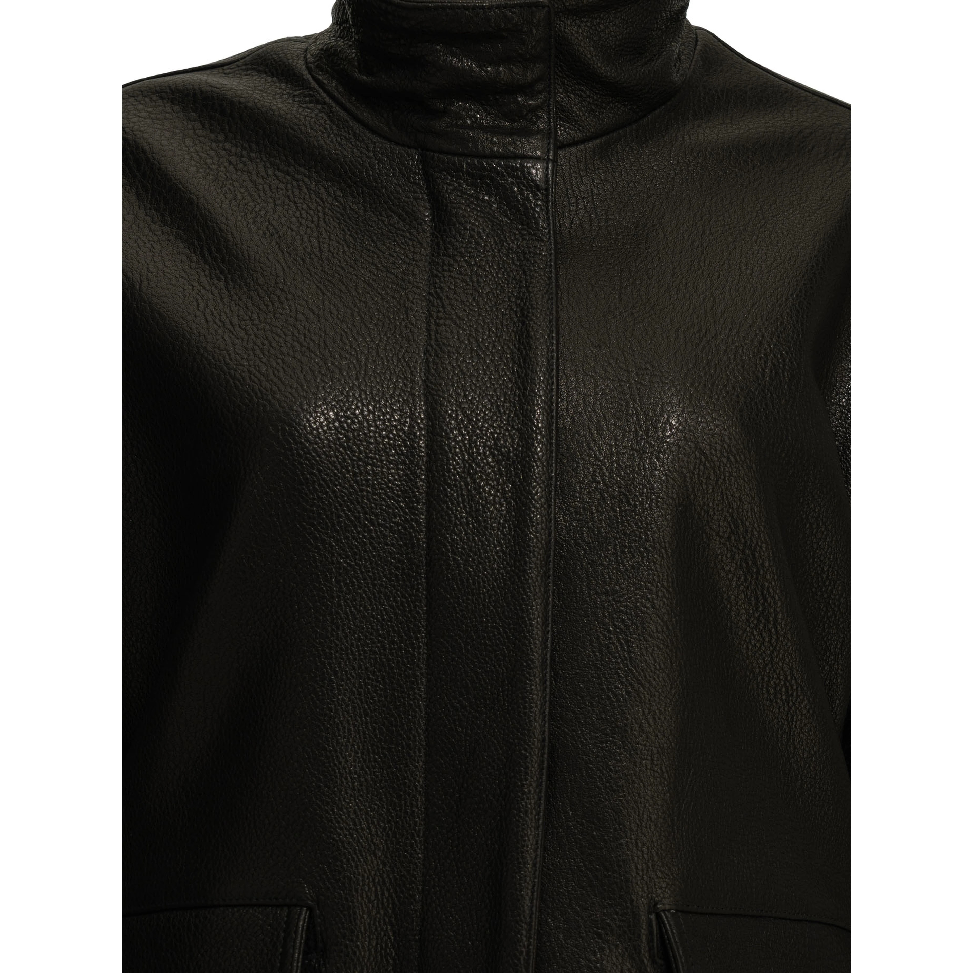 Nappa leather jacket