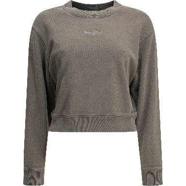 Crewneck sweatshirt with logo