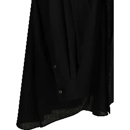 Casual crepe satin shirt