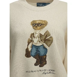 "Polo Bear" Crew-Neck Sweatshirt