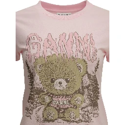 "Forest Teddy" Crew-Neck T-Shirt