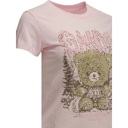 "Forest Teddy" Crew-Neck T-Shirt
