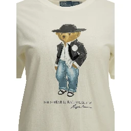 "Holiday Polo Bear" Crew-Neck T-Shirt