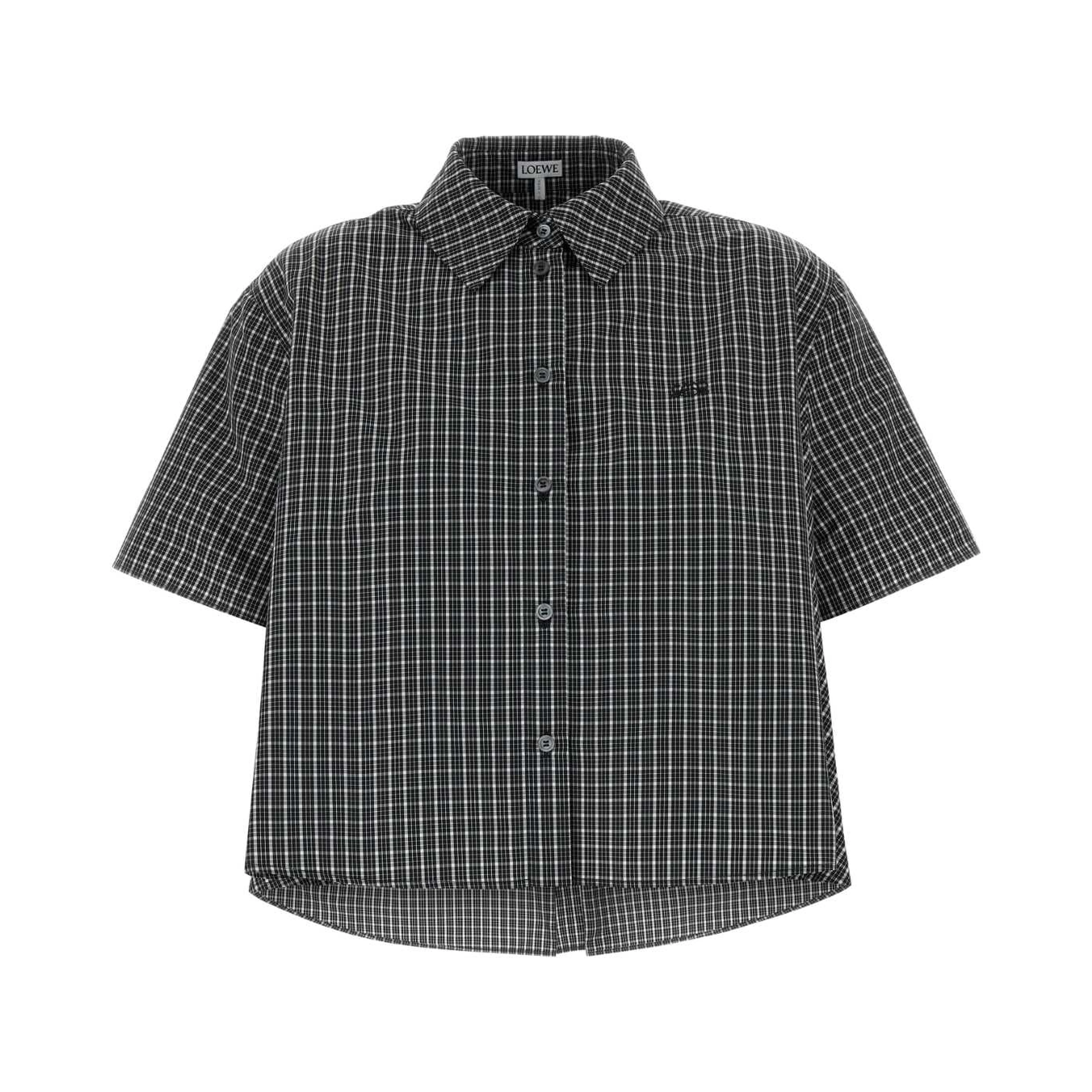SHORT SLEEVE TRAPEZE SHIRT