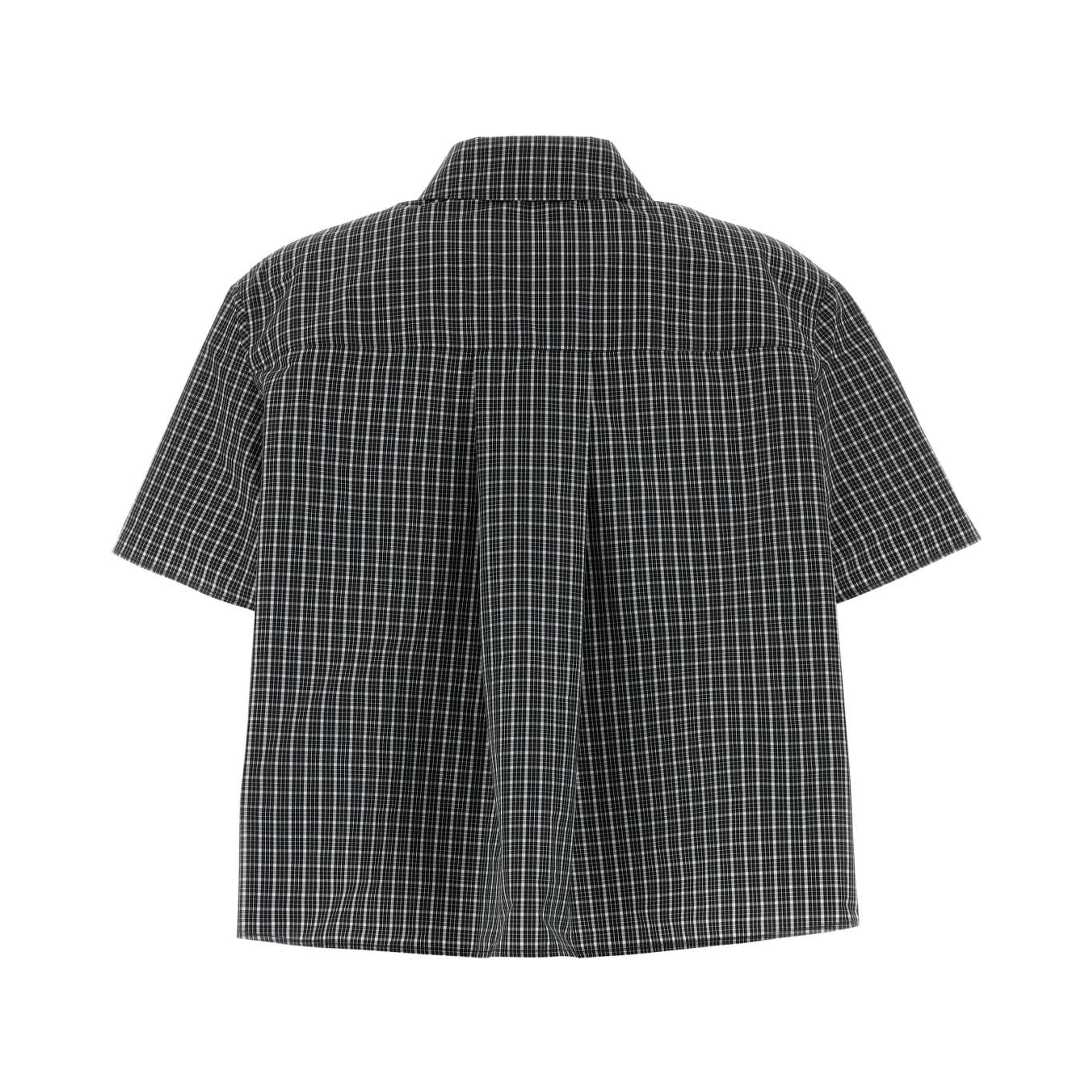 SHORT SLEEVE TRAPEZE SHIRT