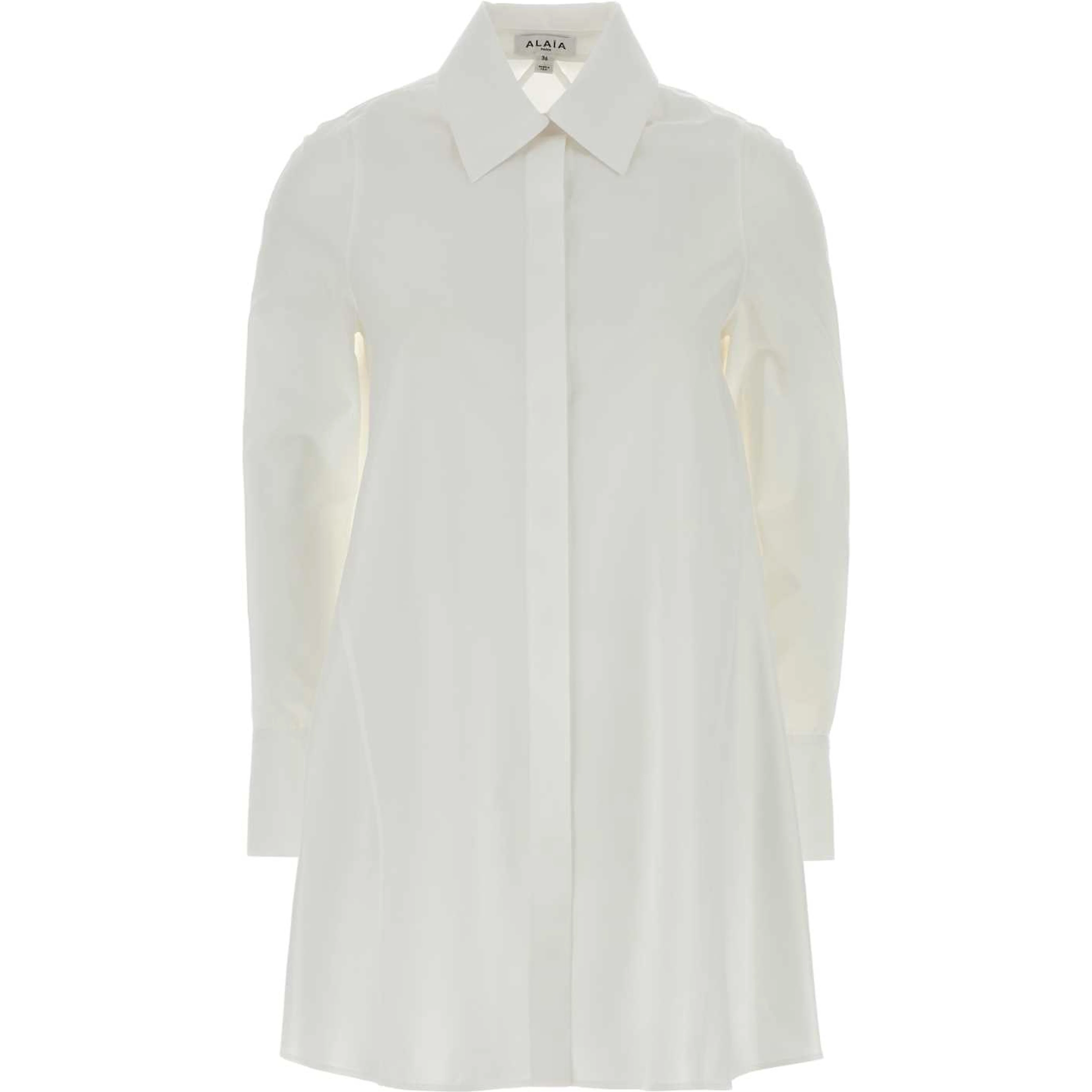 A-LINE SHIRT COTTON POPLIN