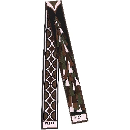 Multicolor Silk Foulard