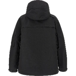 Black Recycled Polyester Shell Jacket