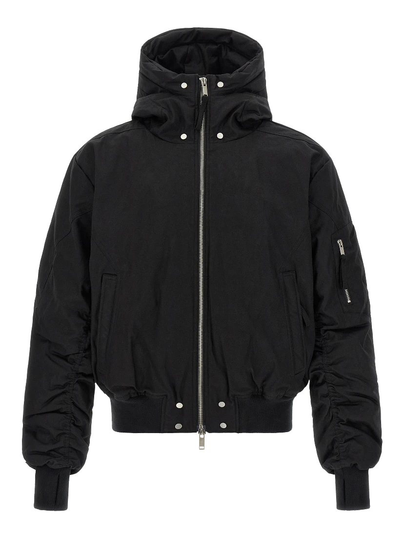Black Cotton Bomber