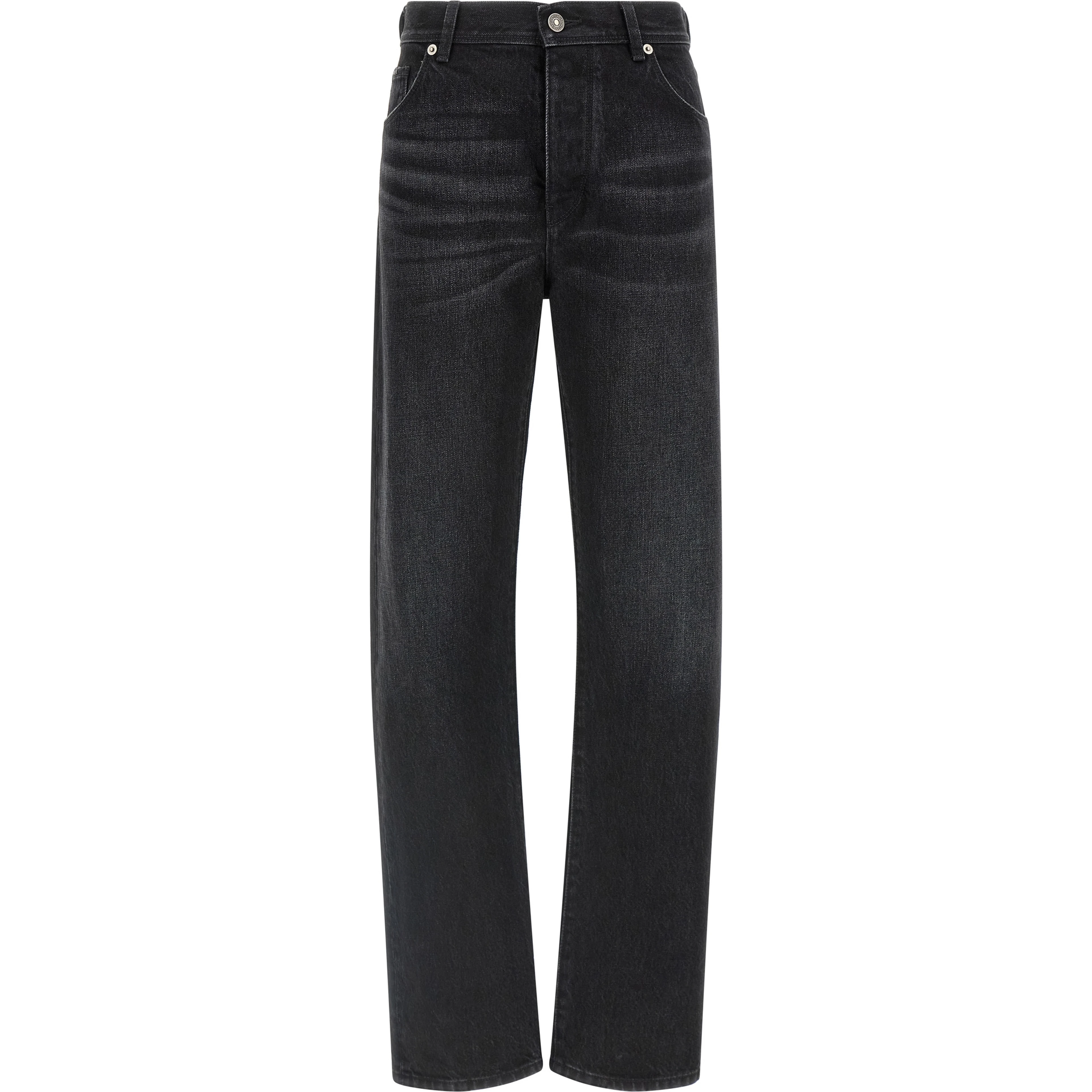 Black Cotton Jeans Denim