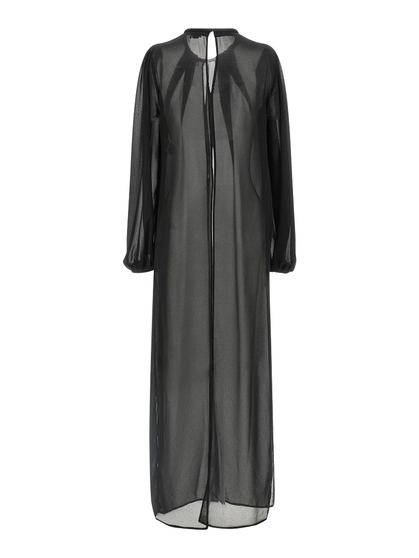 Black Polyester Blouse